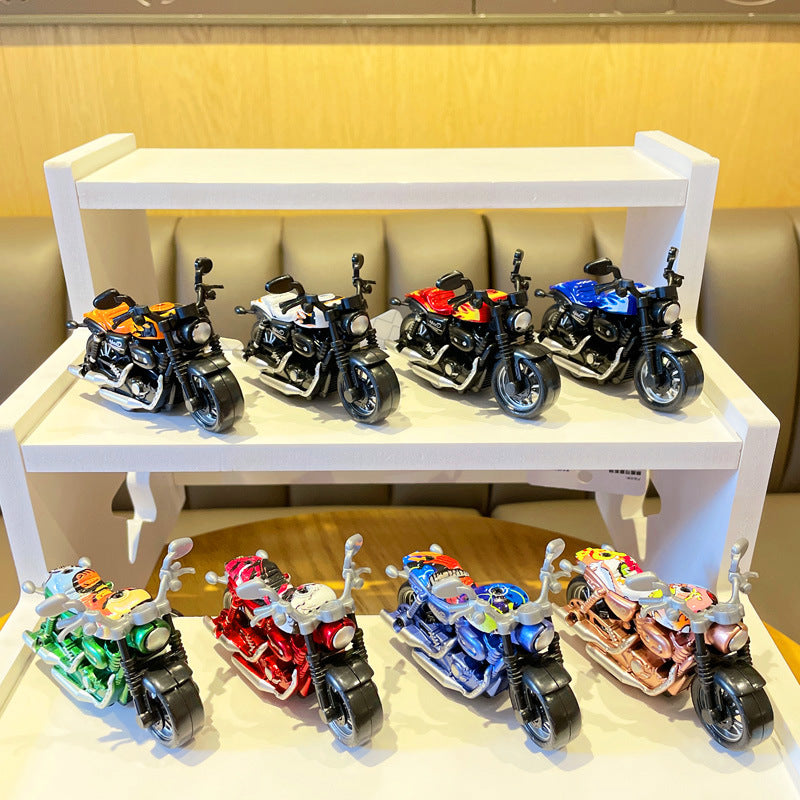 Wholesale PVC Return Motorcycle Keychains
